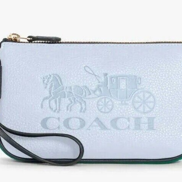 Coach Nolita 19 in Colorblock, Horse & Carriage, Twilight & Green - Picture 1 of 6